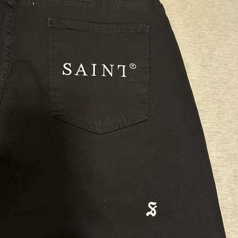 Men's Slim Black Jeans‎ - Picture 6 of 6